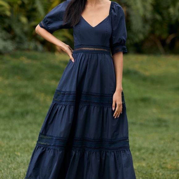 pleated white midi dress self-portrait - White Crepe Chiffon Midi Dress